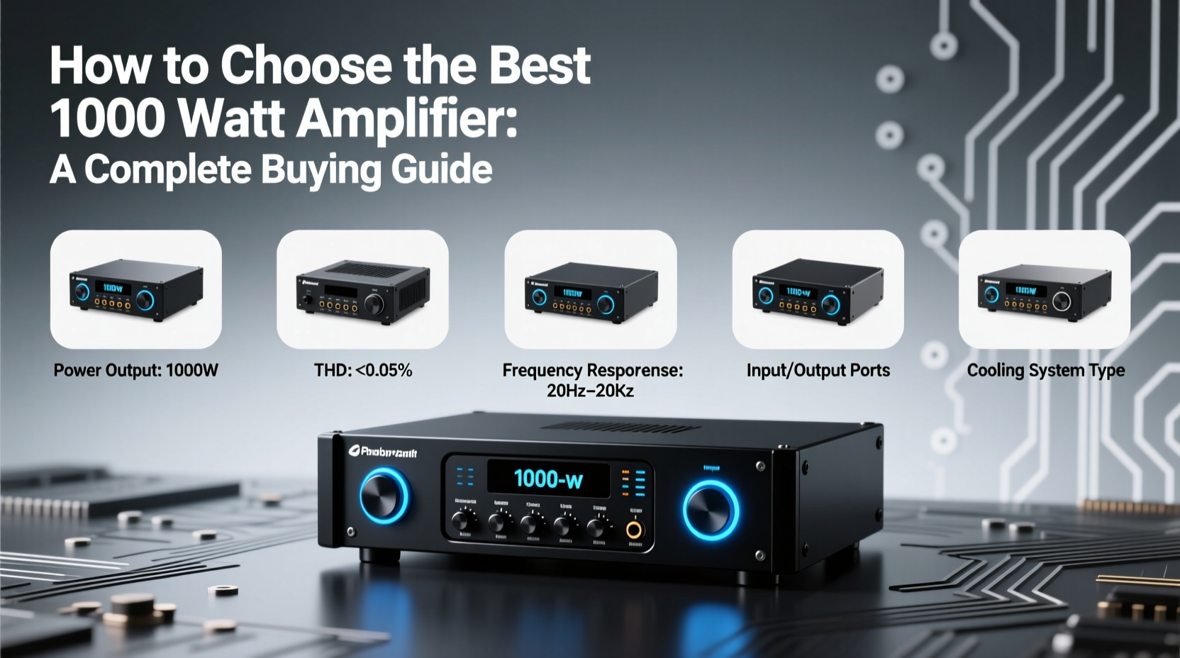 amplifier 1000 watts