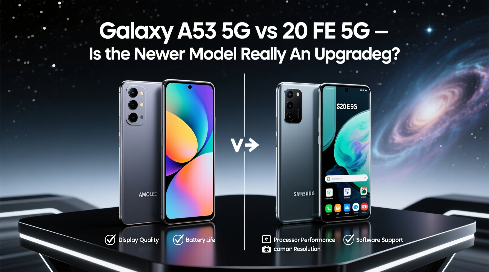 galaxy a53 5g vs s20 fe 5g is the newer model really an upgrade