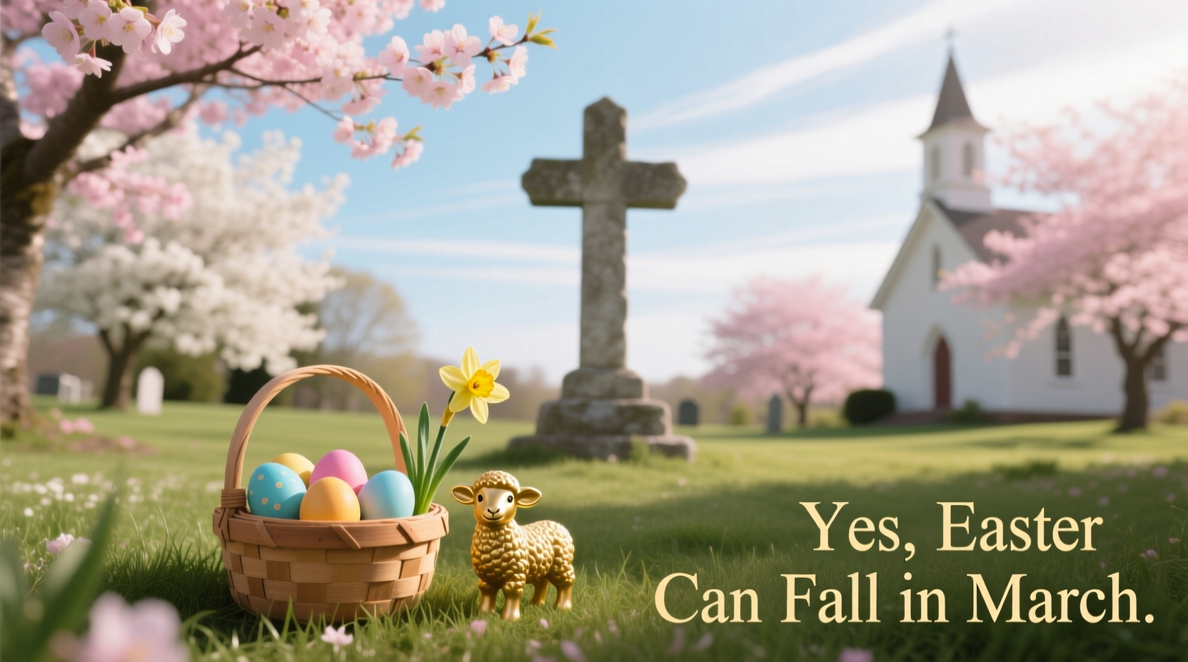 does easter sometimes fall in march