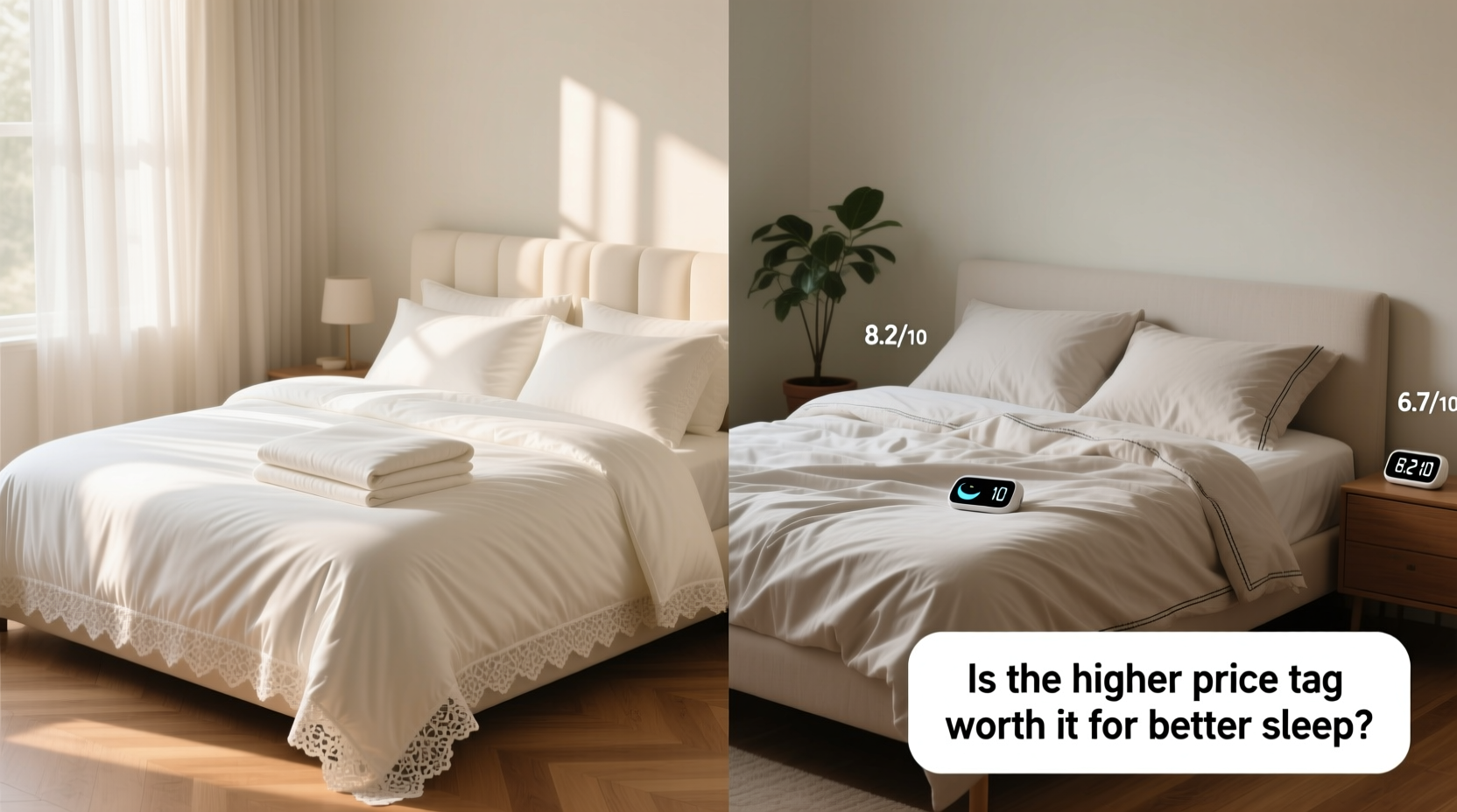 luxury vs budget bedding sets is the higher price tag actually worth it for better sleep