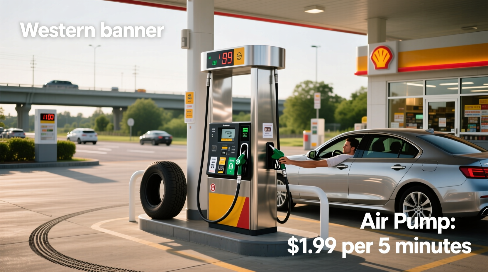 How to Choose Tire Air Pump Gas Station, How Much Is It to Pump Air in Tires?