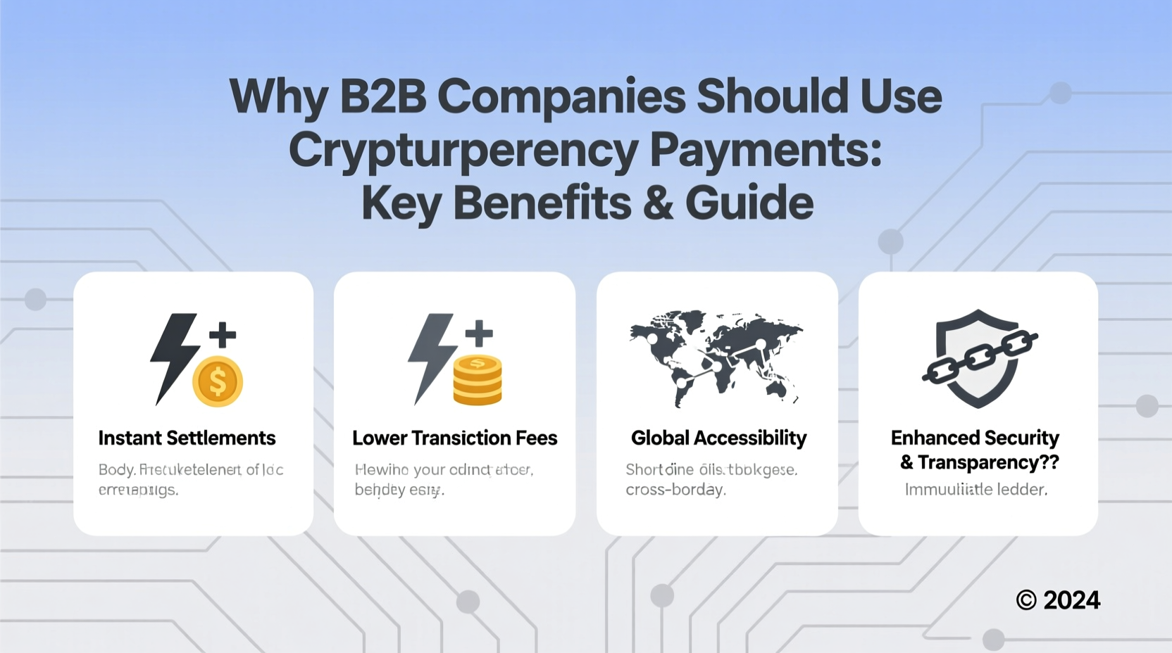 why b2b companies should use cryptocurrency payments