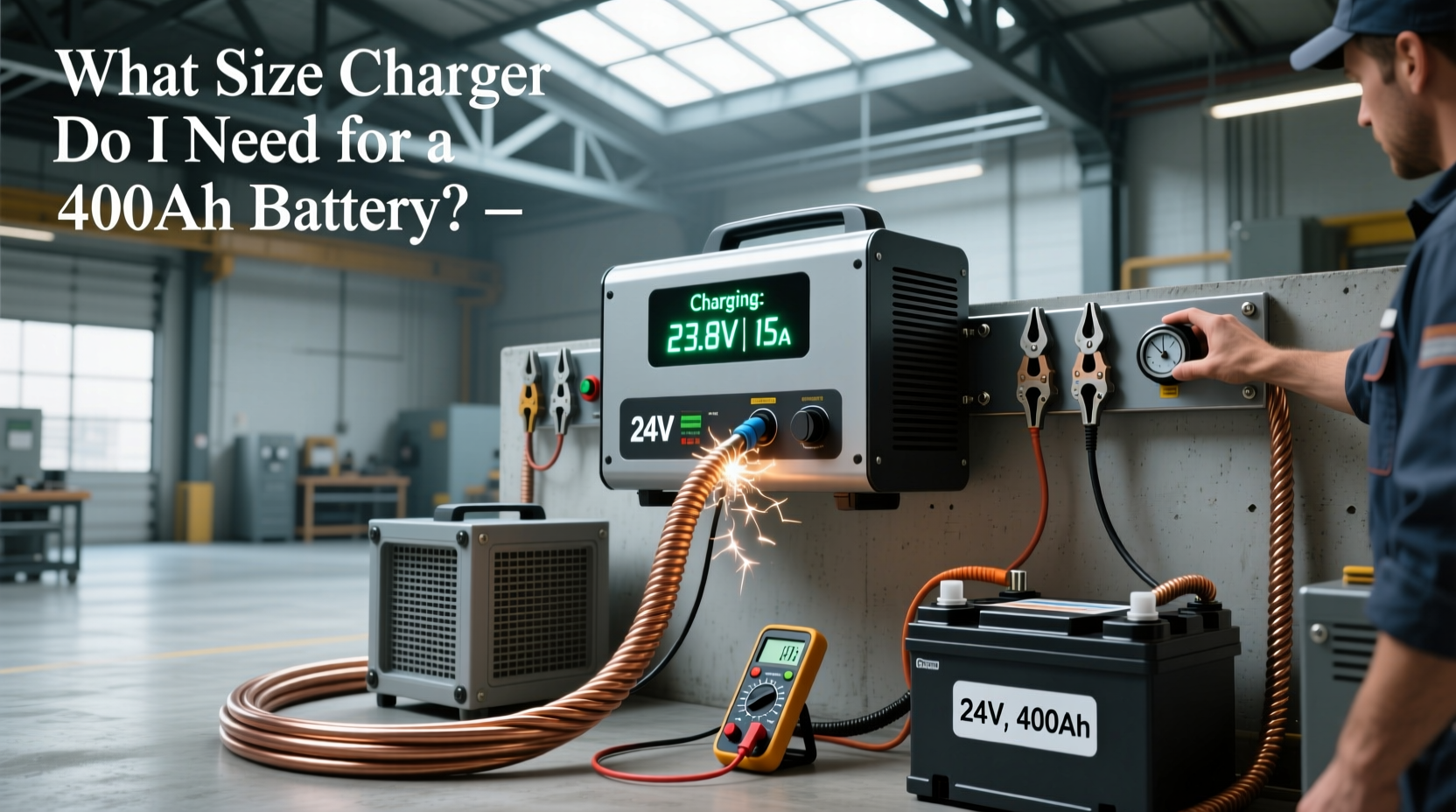 24v 400ah battery charger,What size charger do I need for a 400Ah battery? buying guide