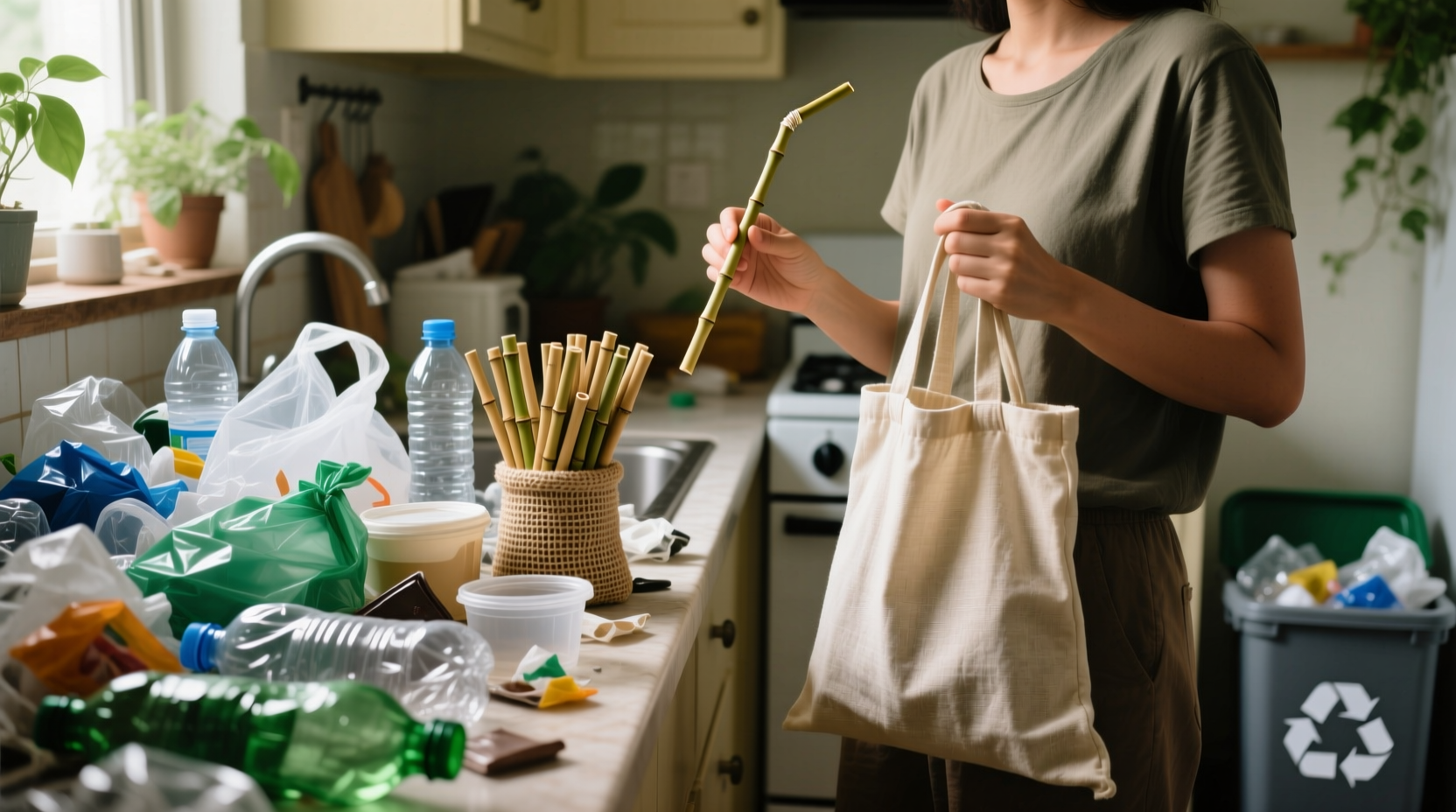 how to stop using so much disposable plastic