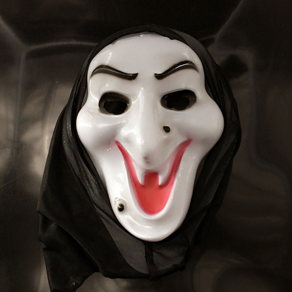 ld751 新款成人尖叫怪兽鬼脸万圣节面具派对玩具