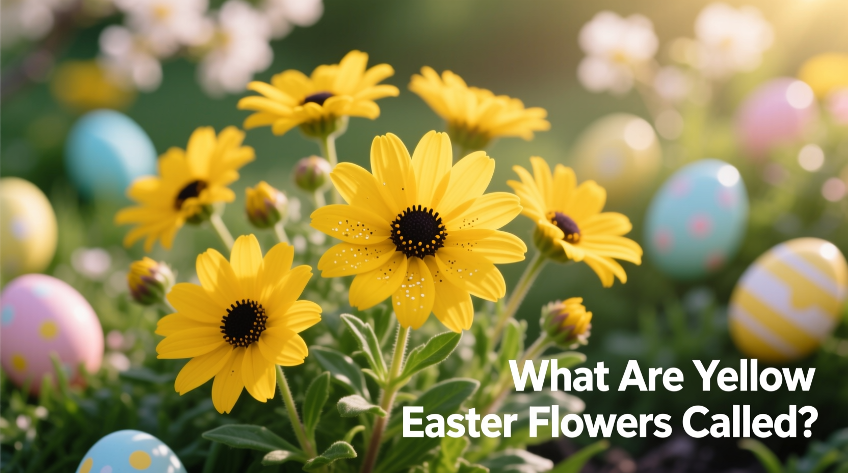 what are yellow easter flowers called