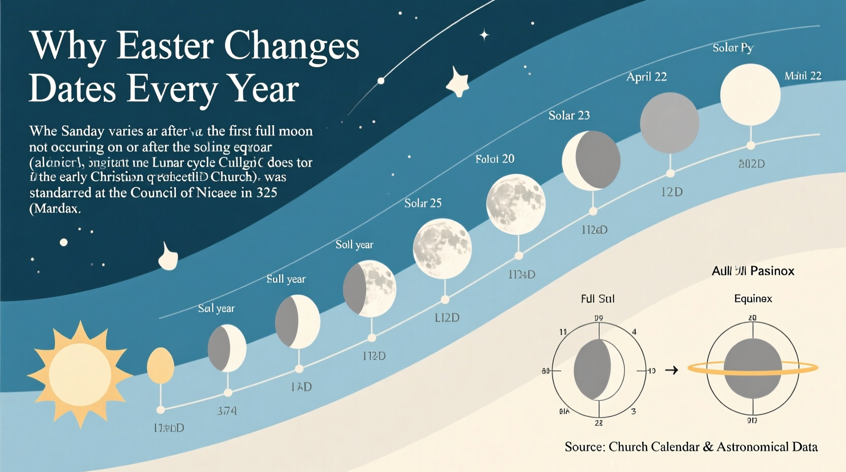 why does easter keep changing dates