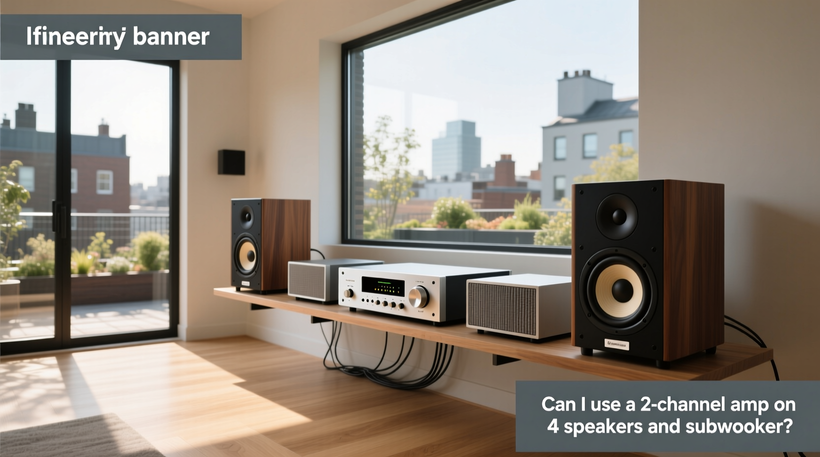Amplifier for 4 Speakers and Subwoofer: A Practical Guide