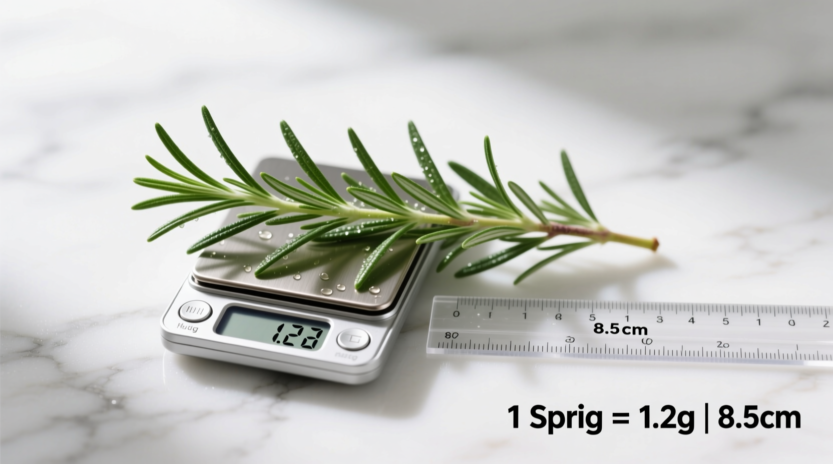 How Much Is 1 Sprig of Rosemary? Exact Measurements