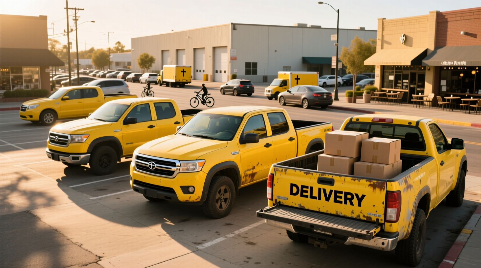 Yellow Pickup Trucks Guide: Who Has Yellow Delivery Trucks?