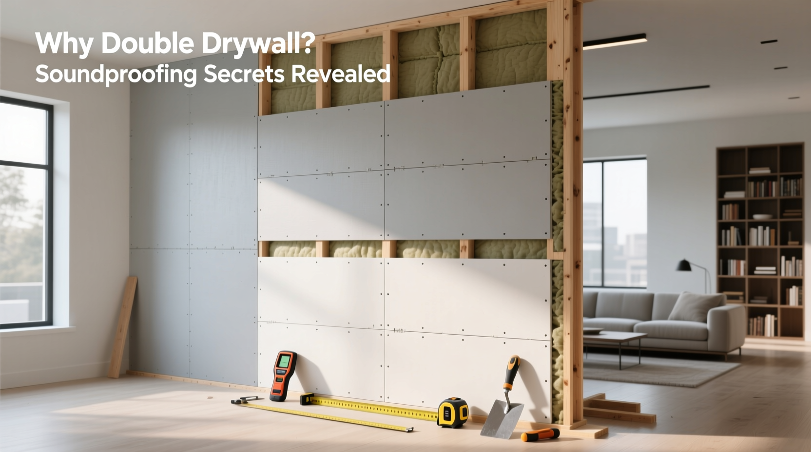Double Drywall Sound Insulation Guide