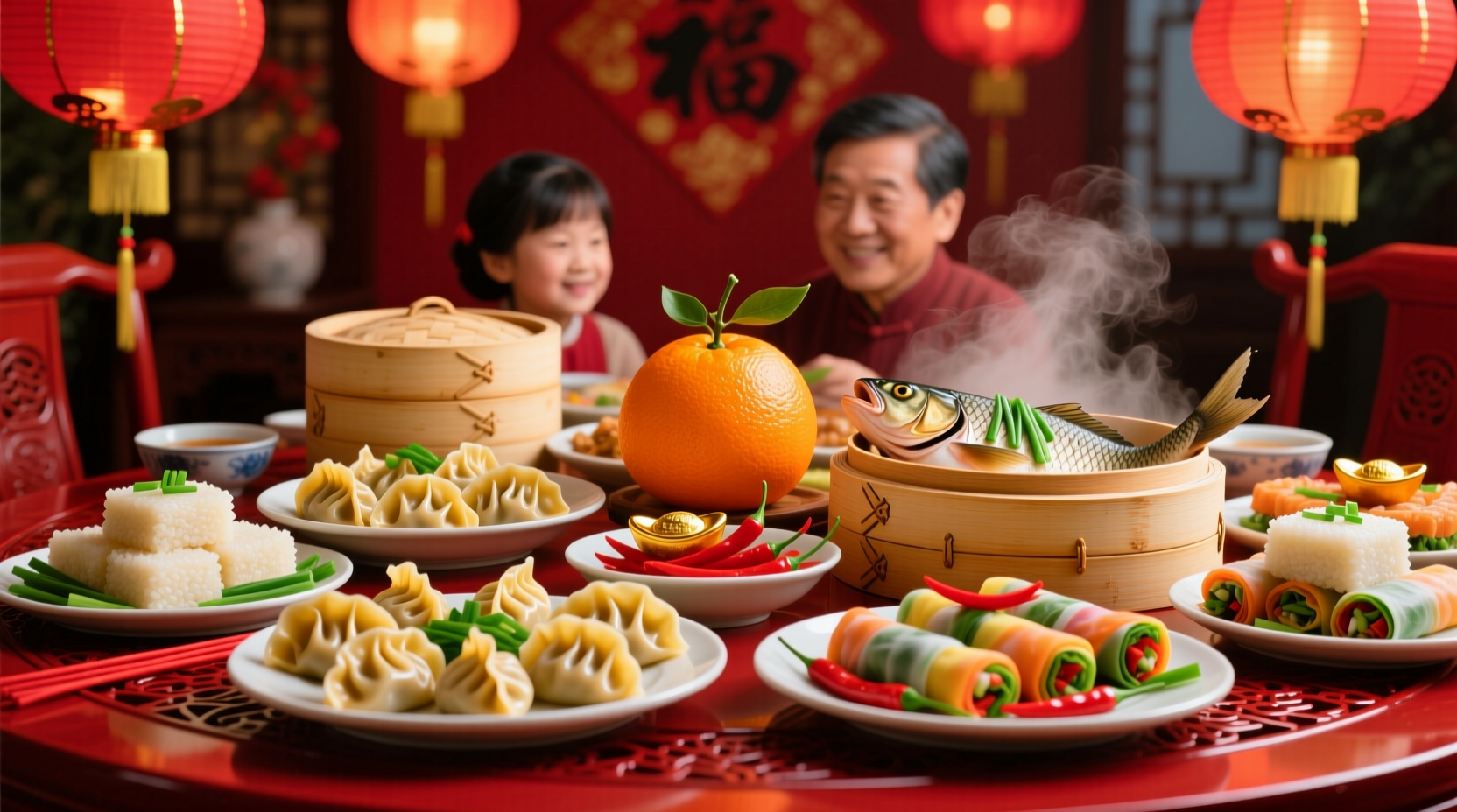 what food do chinese eat on chinese new year