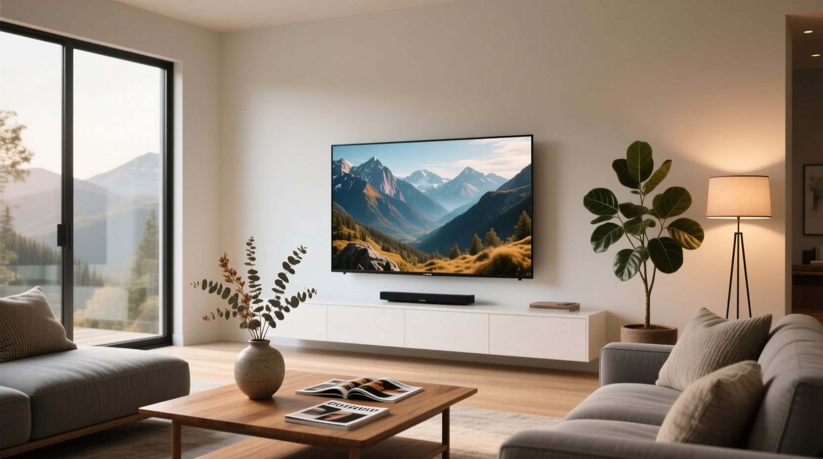 52 inch tv size guide dimensions, viewing distance fit