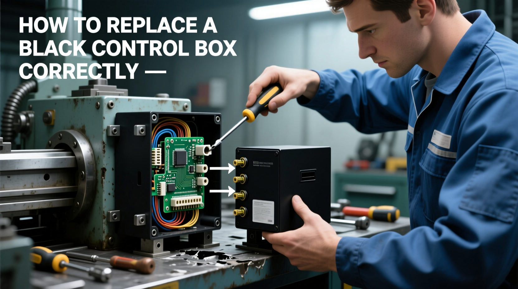 How to Replace a Black Control Box Correctly