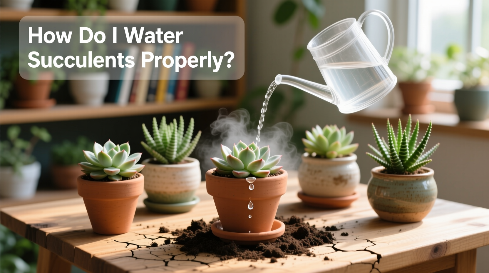 how do i water succulents