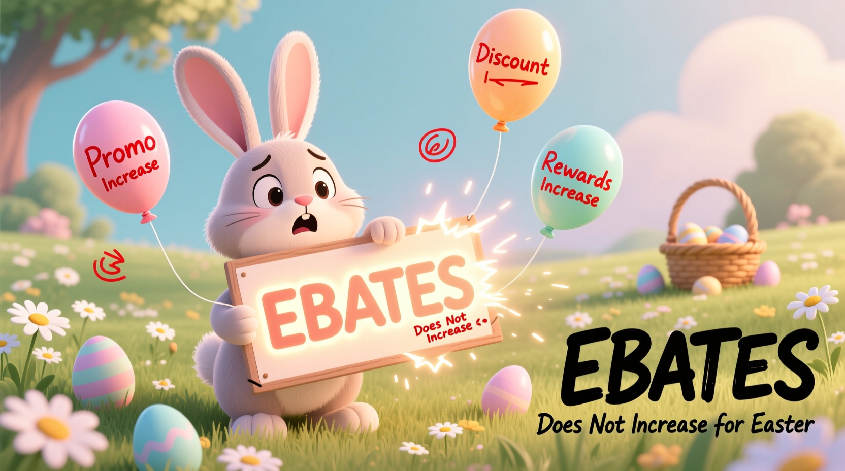 does ebates increase for easter