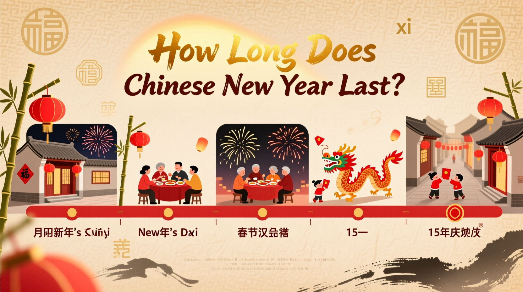 how long does chinese new year last yahoo answers