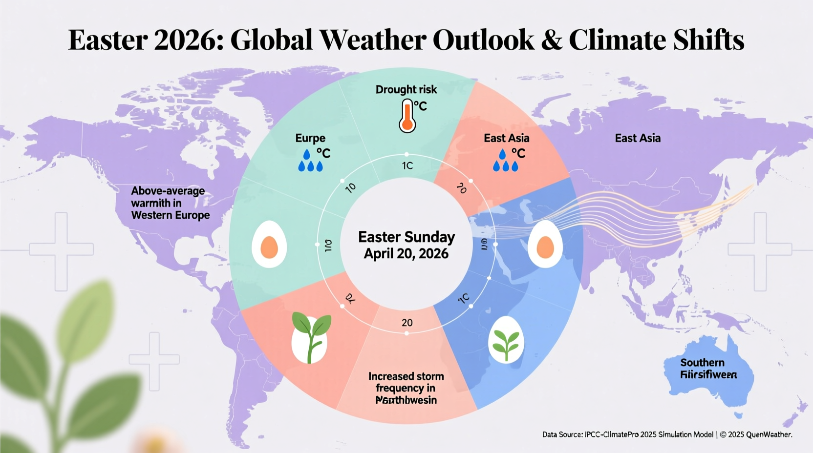 Easter 2026 Weather Forecast and Climate Trends