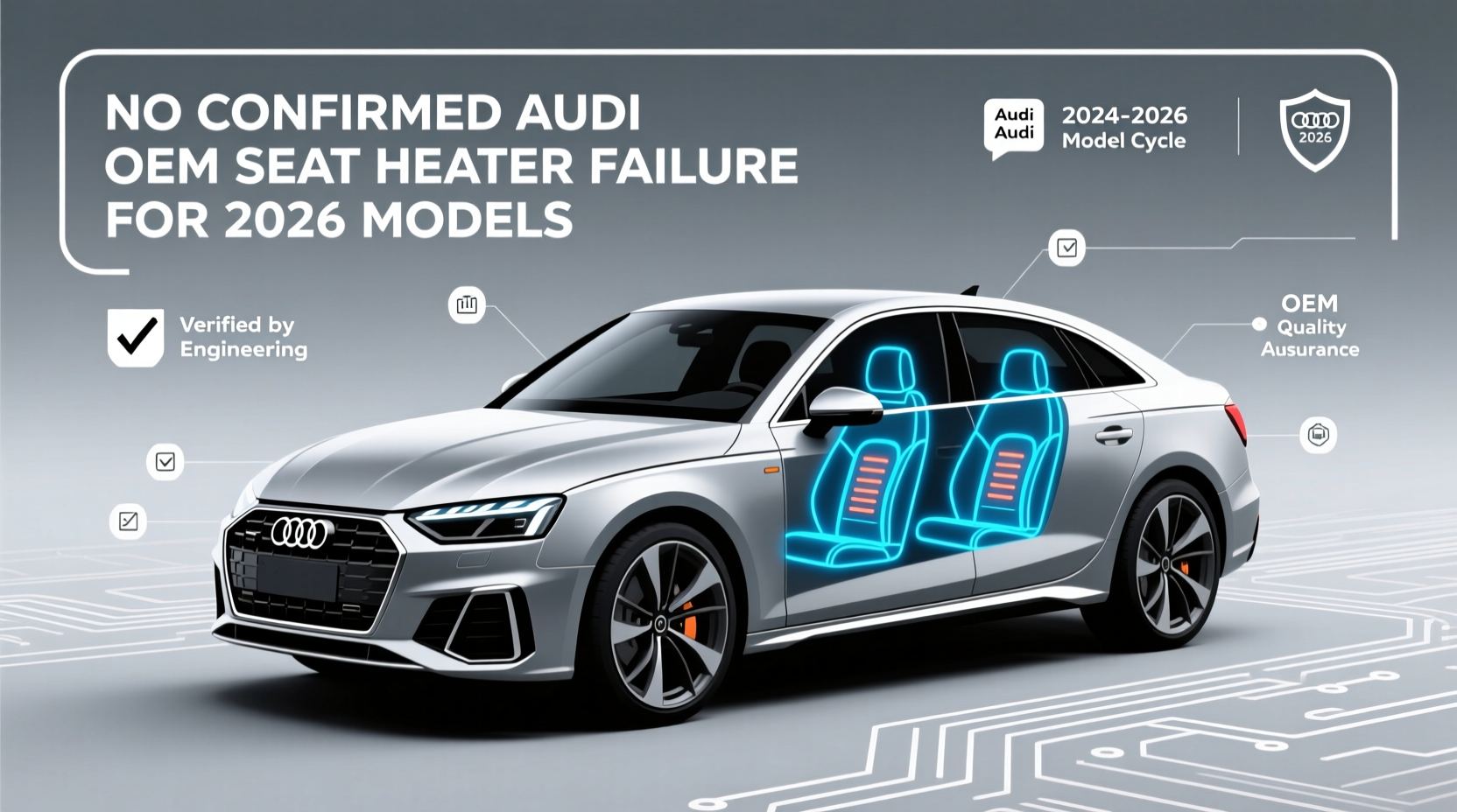 audi oem seat heater failure 2026