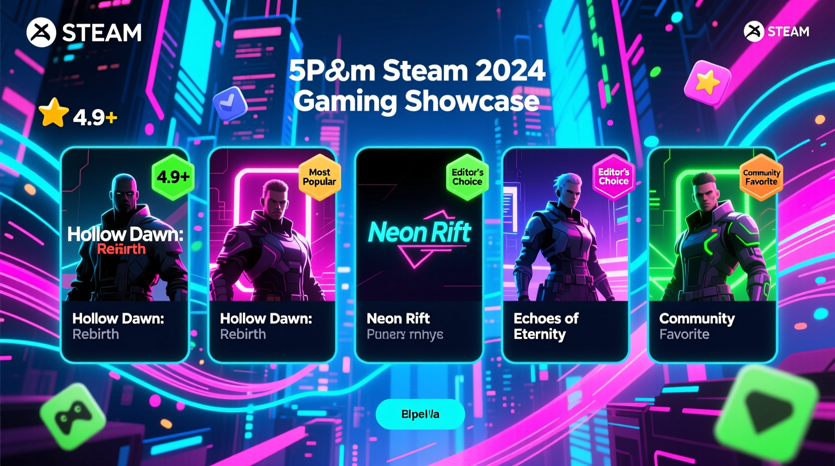 discover the best game on steam 2024 with top picks and crowd pleasers