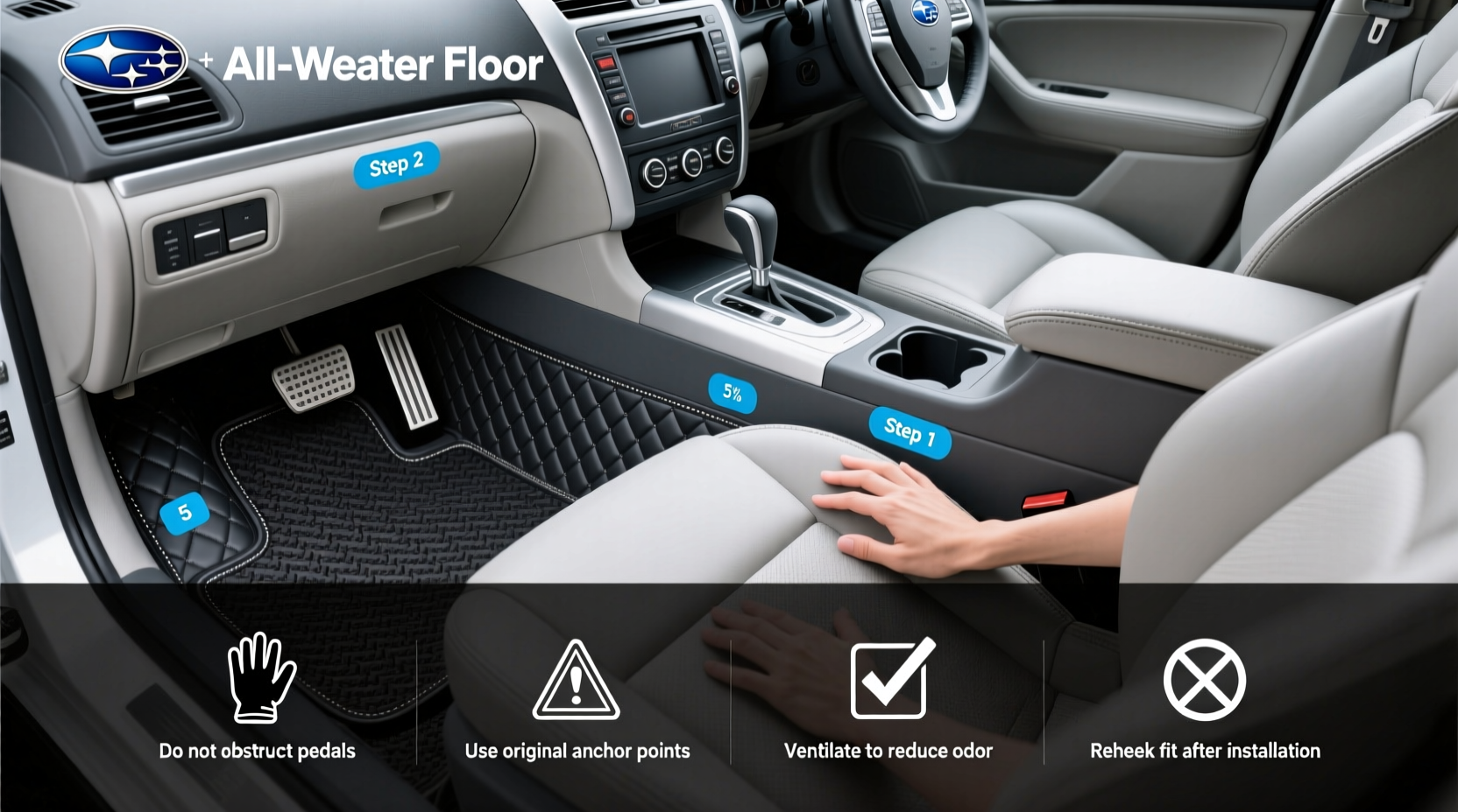 2008 Subaru Legacy All Weather Floor Mats Buying Guide