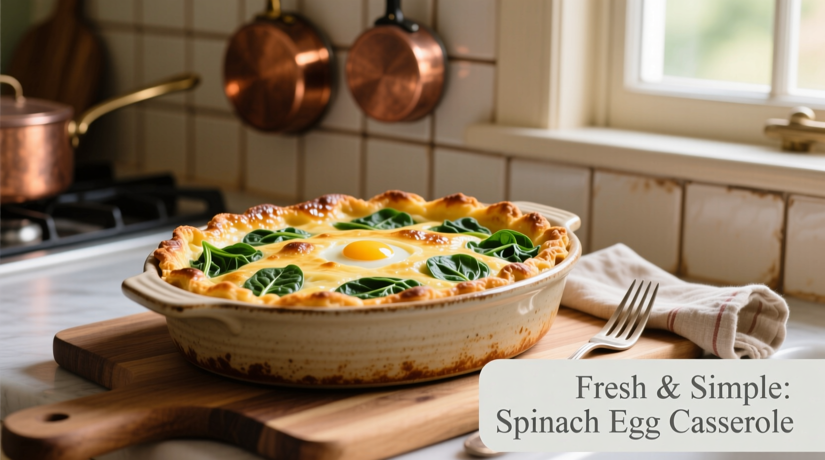 Perfect Egg Spinach Casserole Recipe: Easy & Healthy