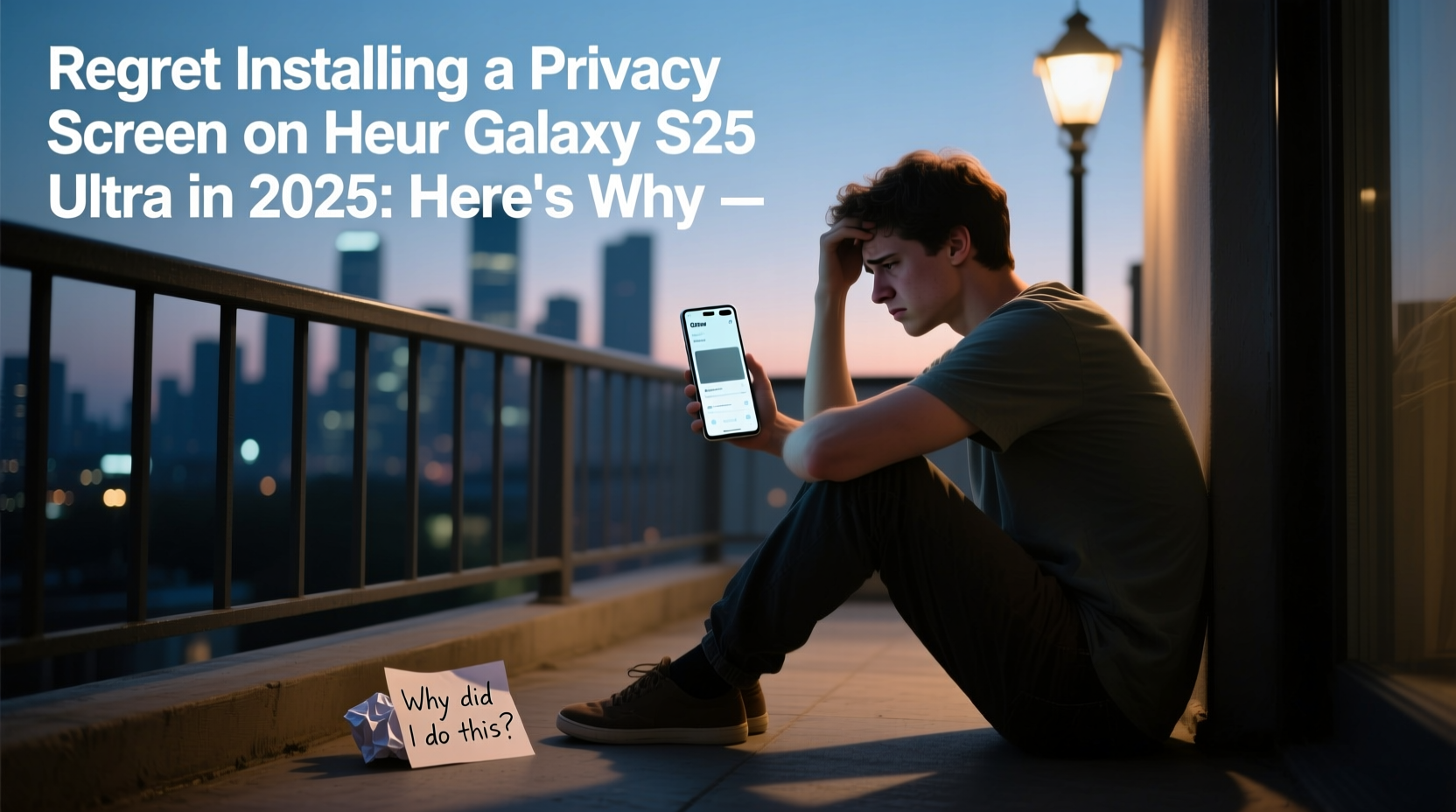 I Installed a Privacy Screen Protector on My Galaxy S25 Ultra — Here’s Why I Wouldn’t Do It Again