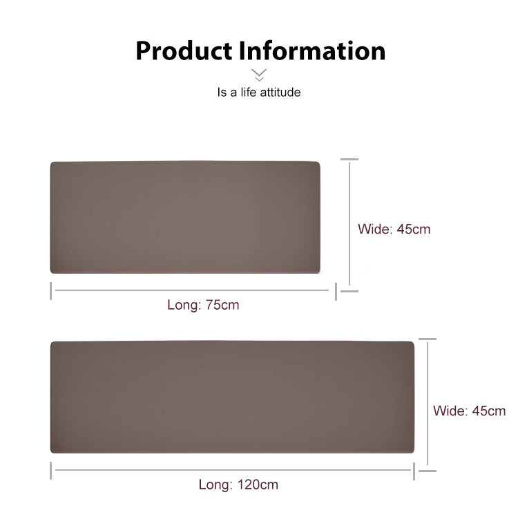 Shinnwa anti fatigue waterproof office standing desk mat foam kitchen mat