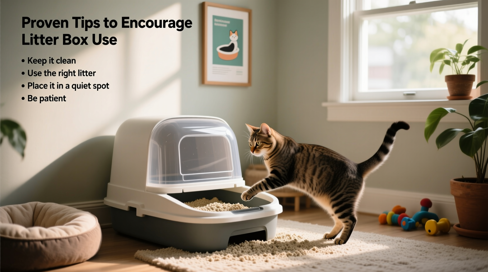 proven tips to encourage your cat to consistently use the litter box