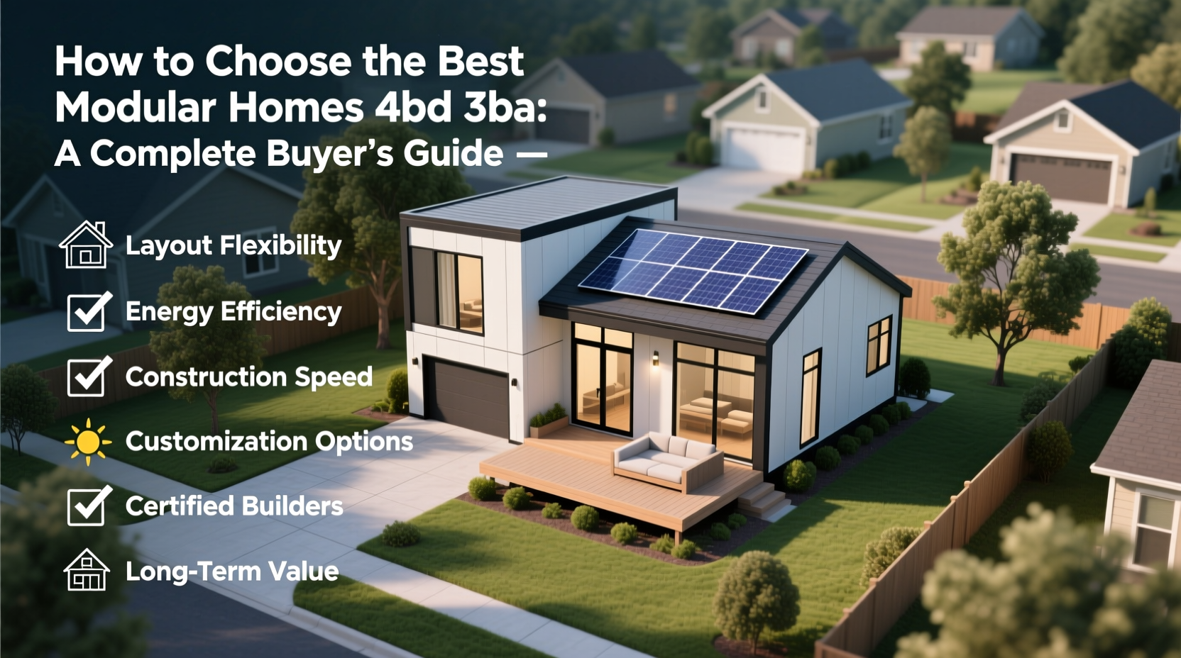 How to Choose the Best Modular Homes 4bd 3ba: A Complete Buyer's Guide
