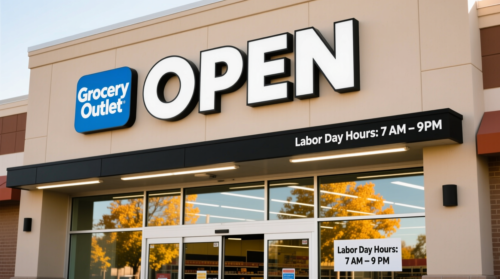 is grocery outlet open on labor day