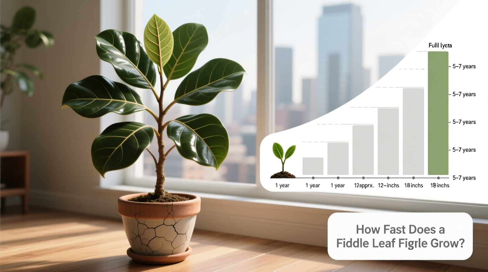 how fast does a fiddle leaf fig grow