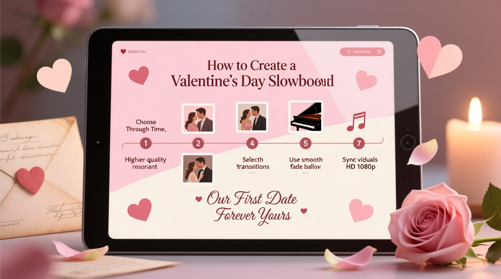 how to create a valentines day slideshow