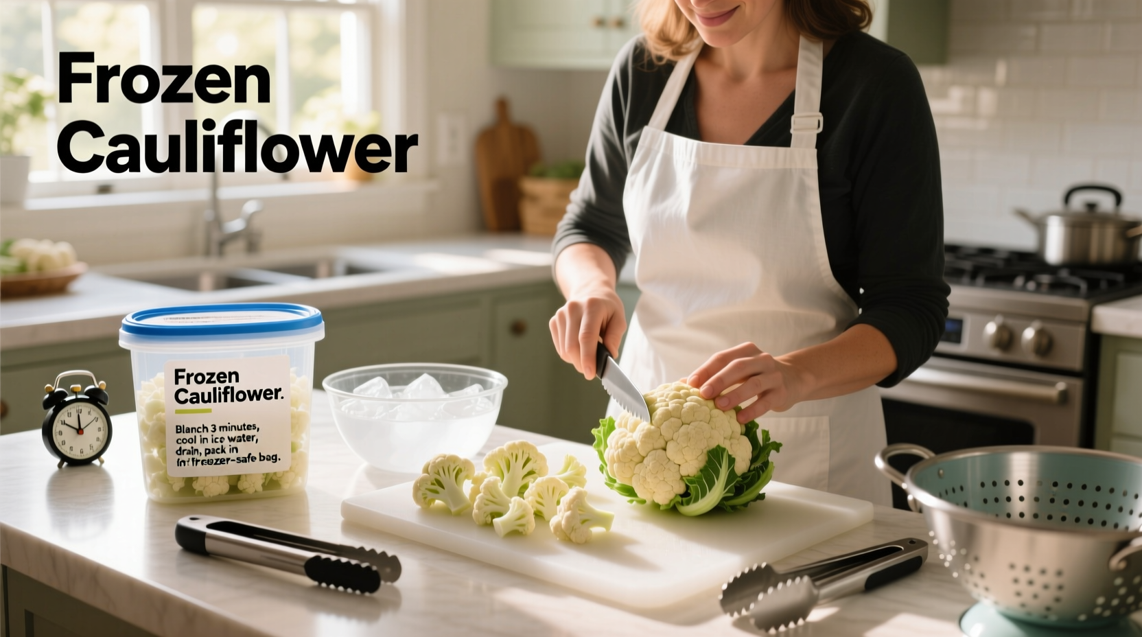 How to Freeze Cauliflower Properly (12-Month Freshness)