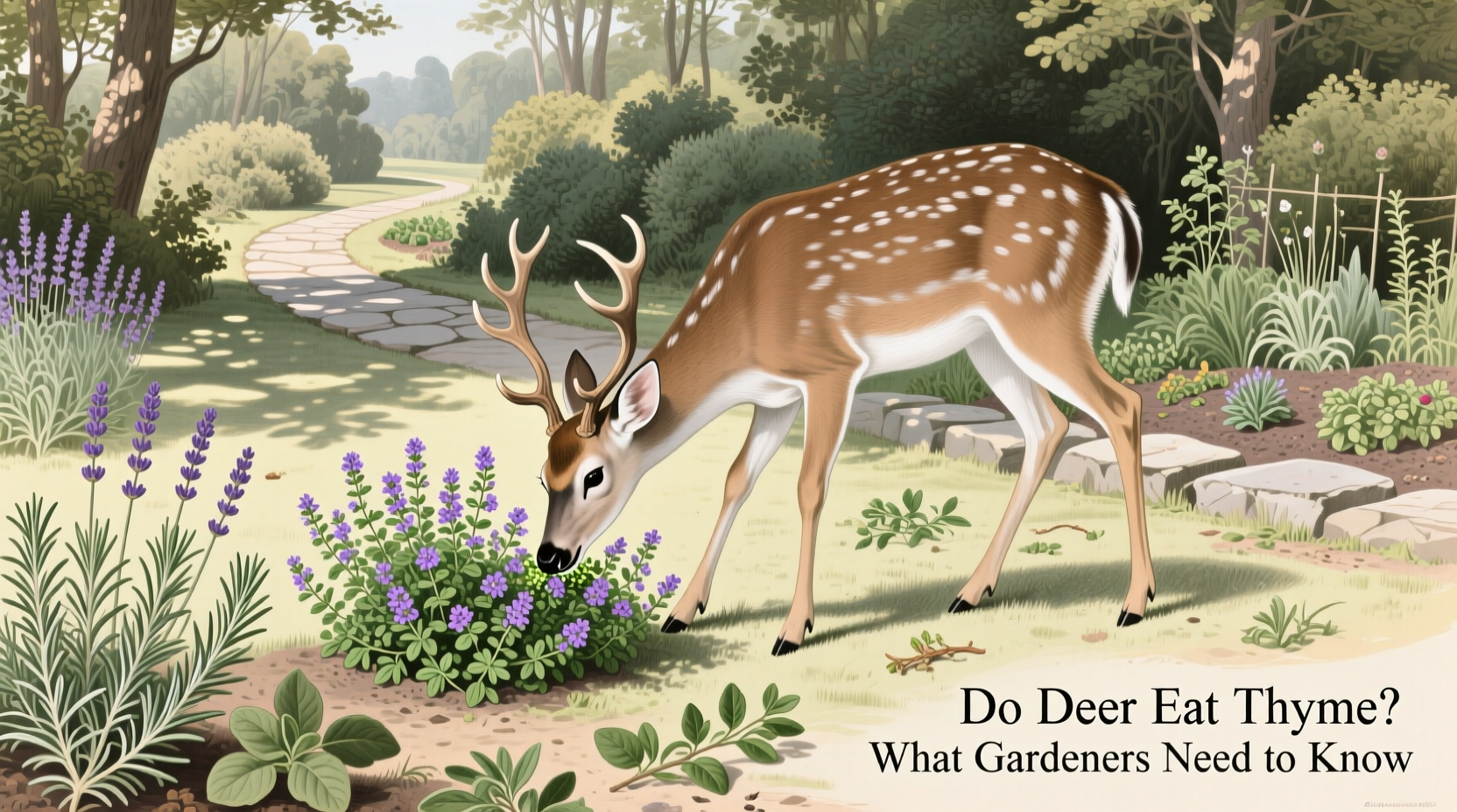 do deer eat thyme
