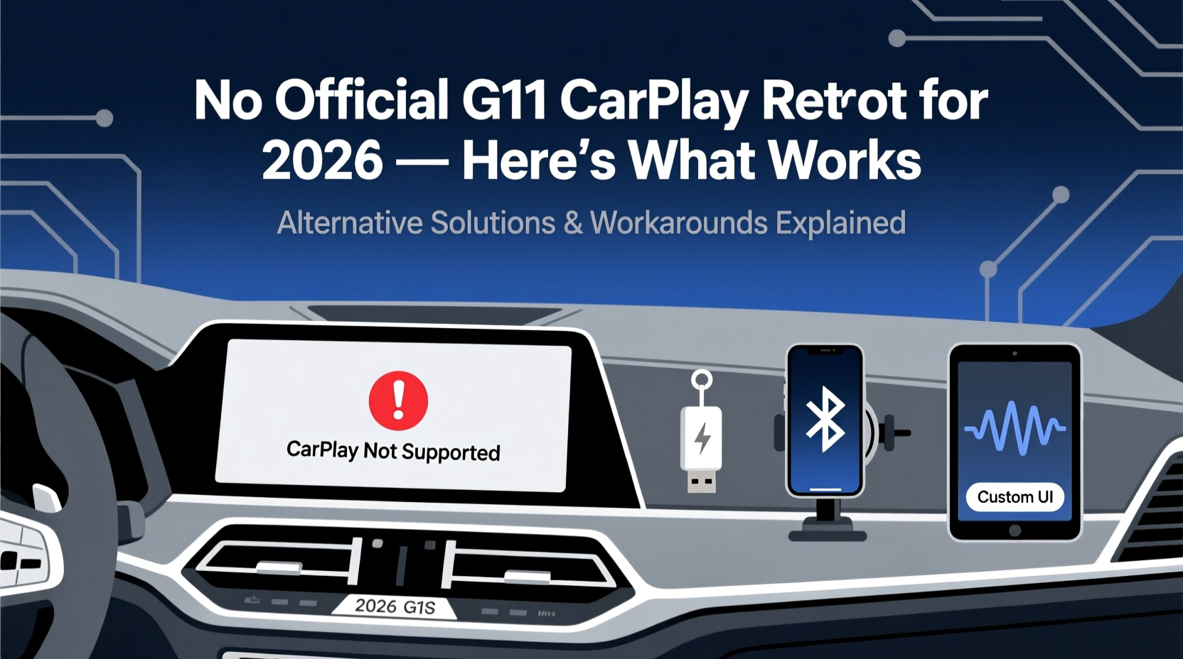 g11 carplay retrofit 2026