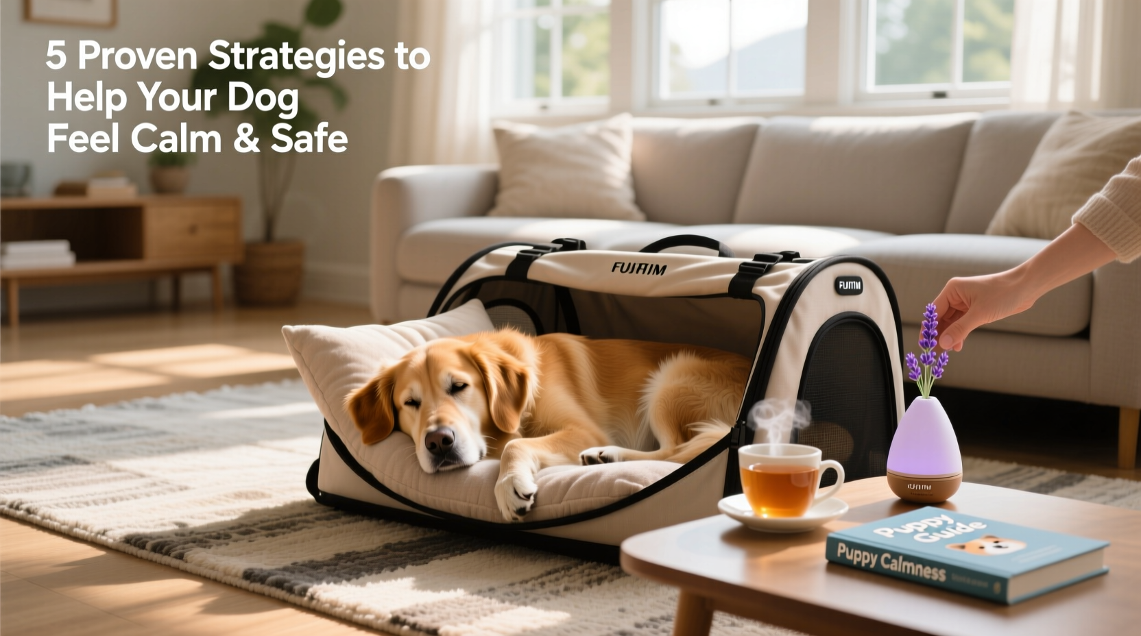 5 proven strategies to help your dog feel calm and safe in a carrier