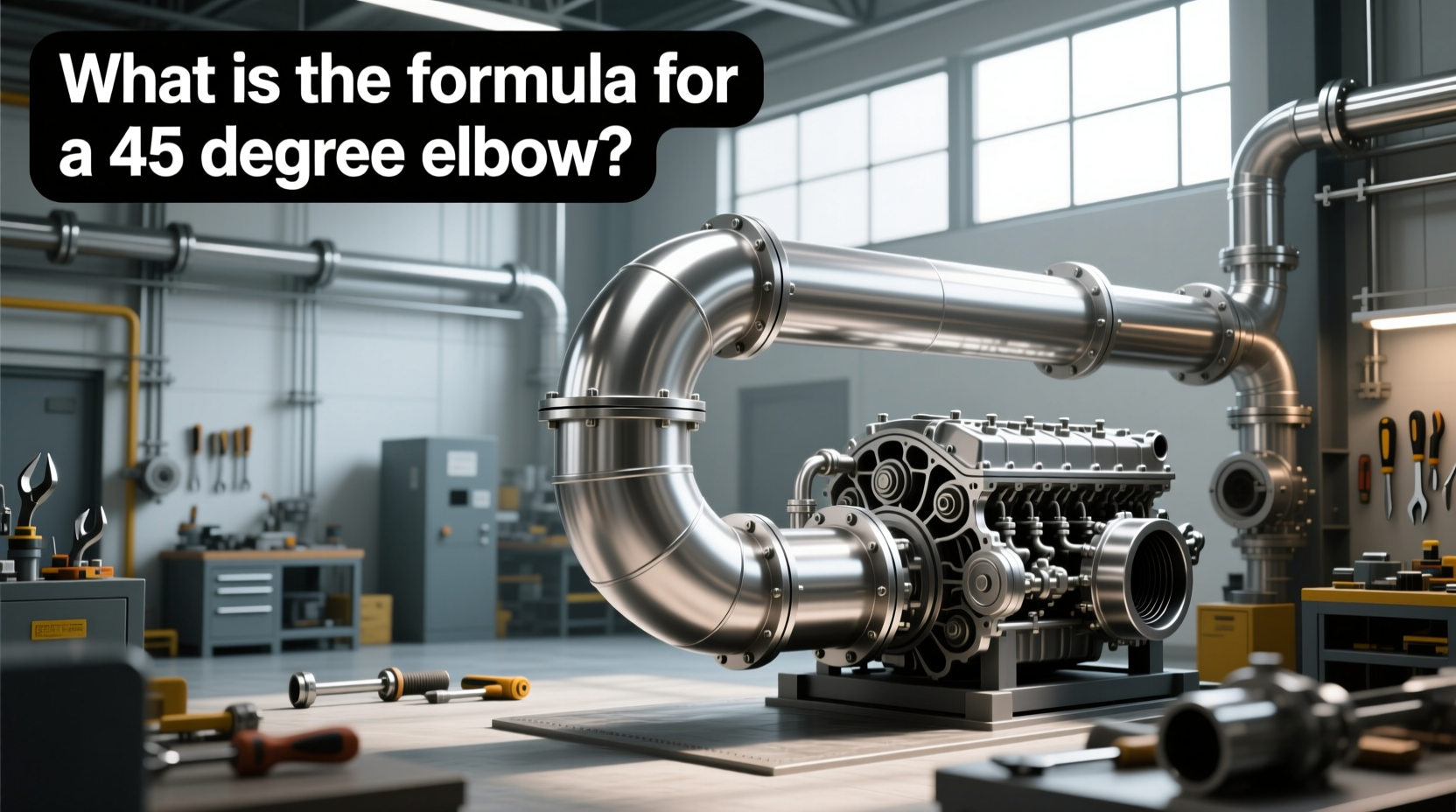 How to Choose 45 Degree Exhaust Elbow, What Is the Formula?