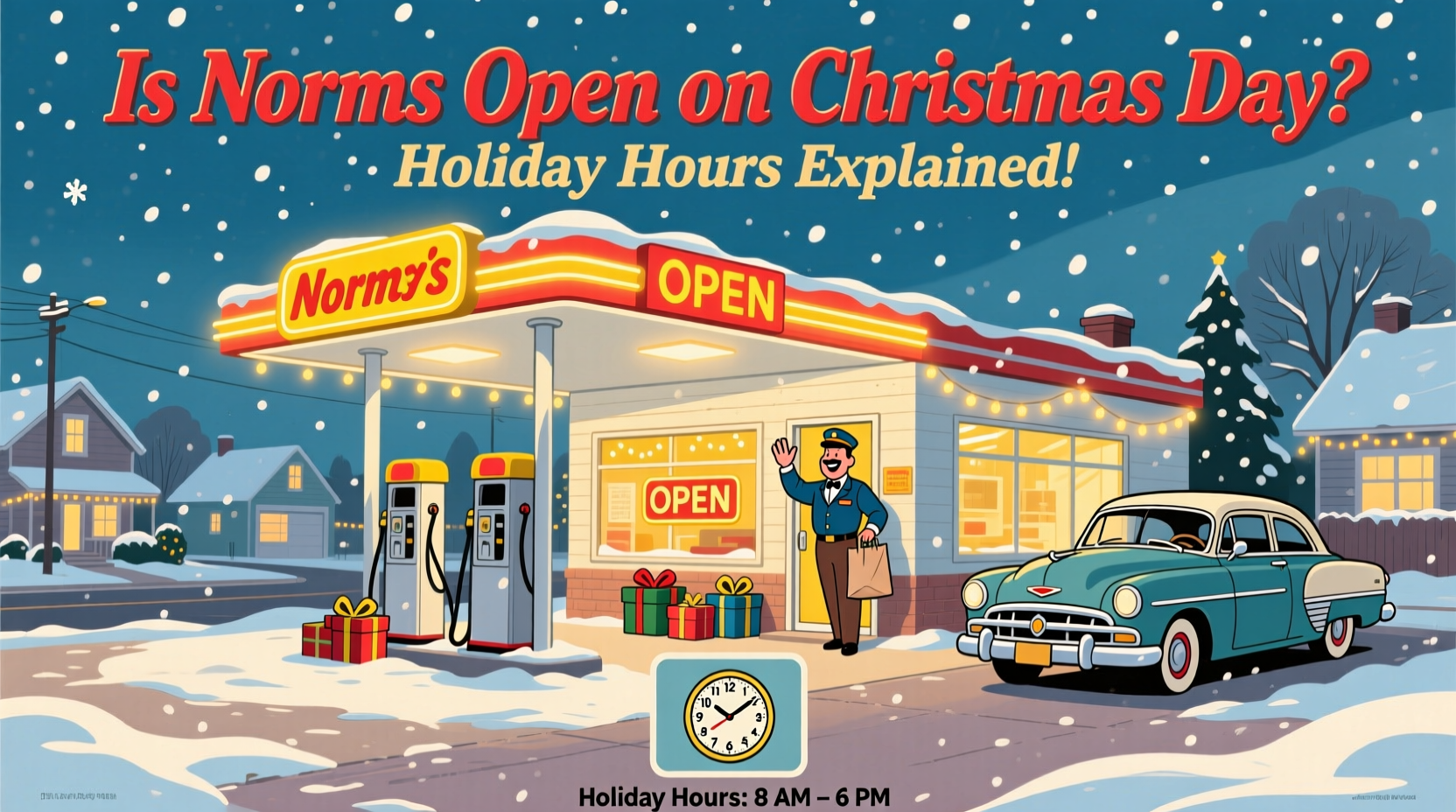 is norms open on christmas day