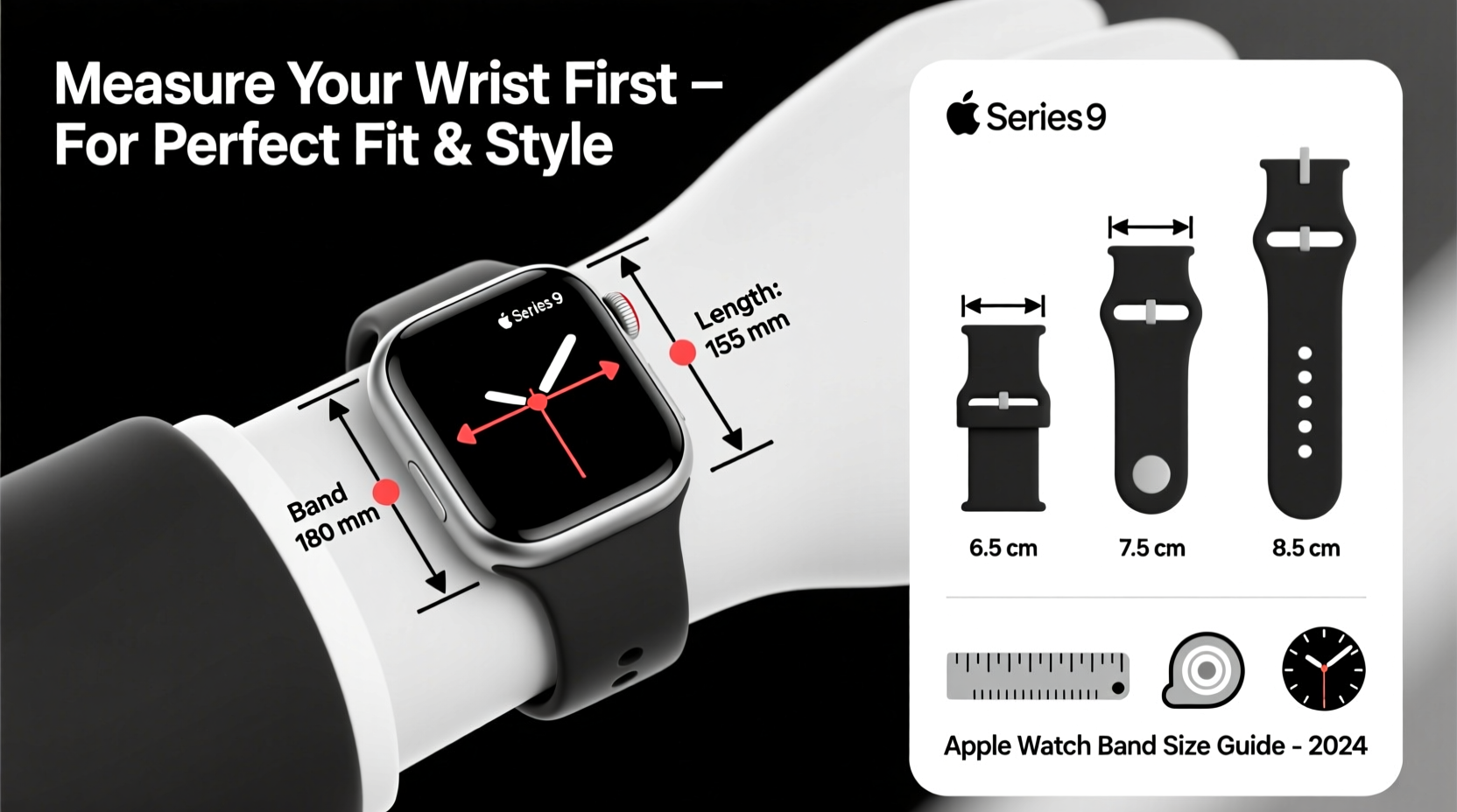 how to accurately measure your iwatch band size for ultimate comfort and style