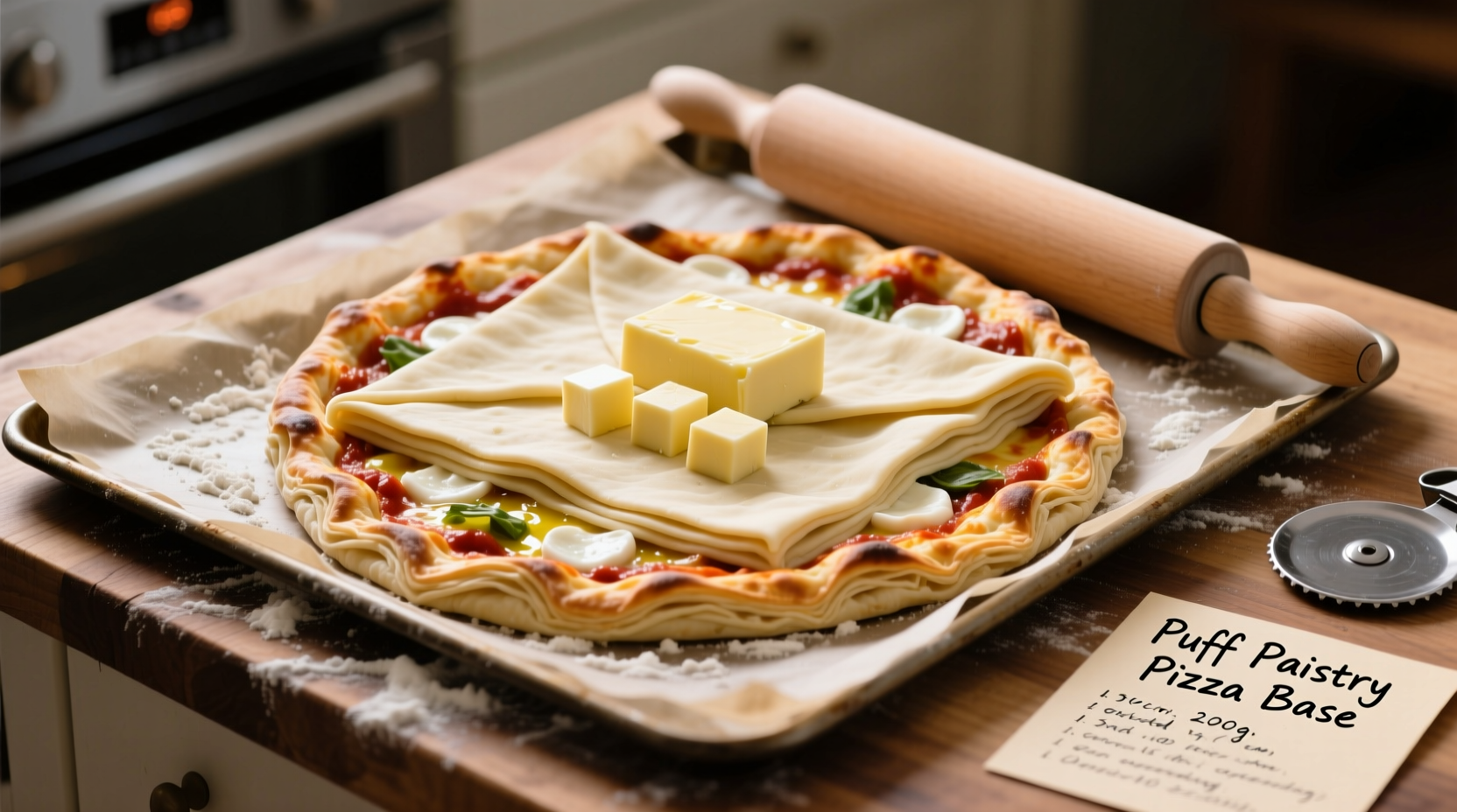 how to create a flaky puff pastry pizza base at home step by step tips and recipes