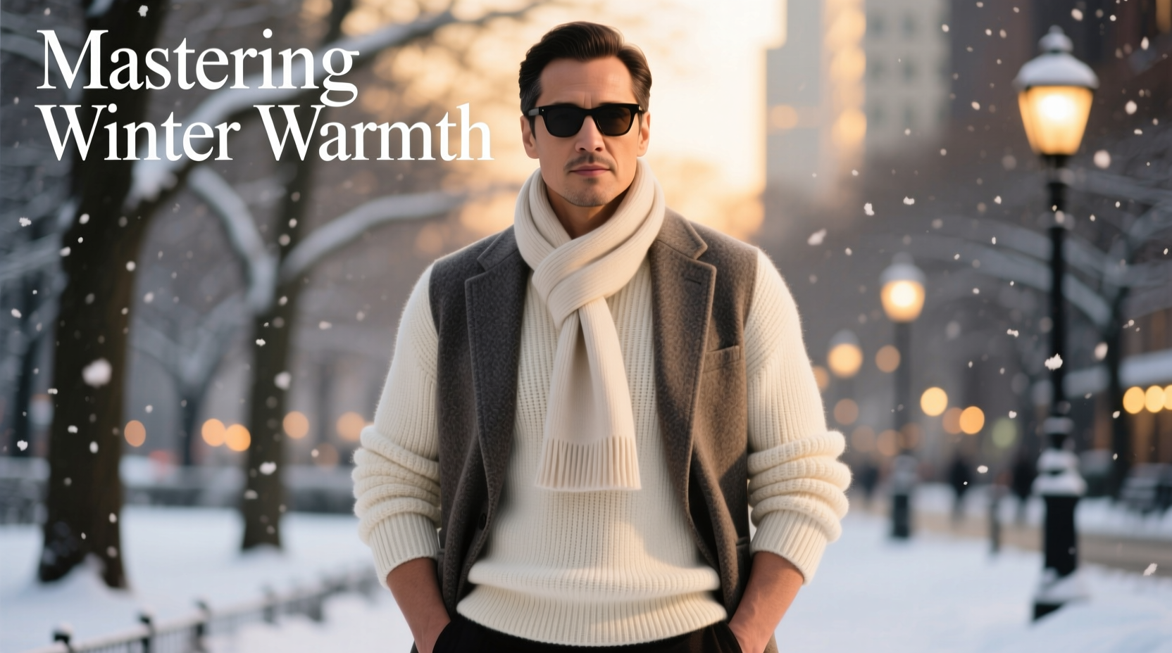 mastering winter warmth expert techniques to layer a knit pullover comfortably and stylishly