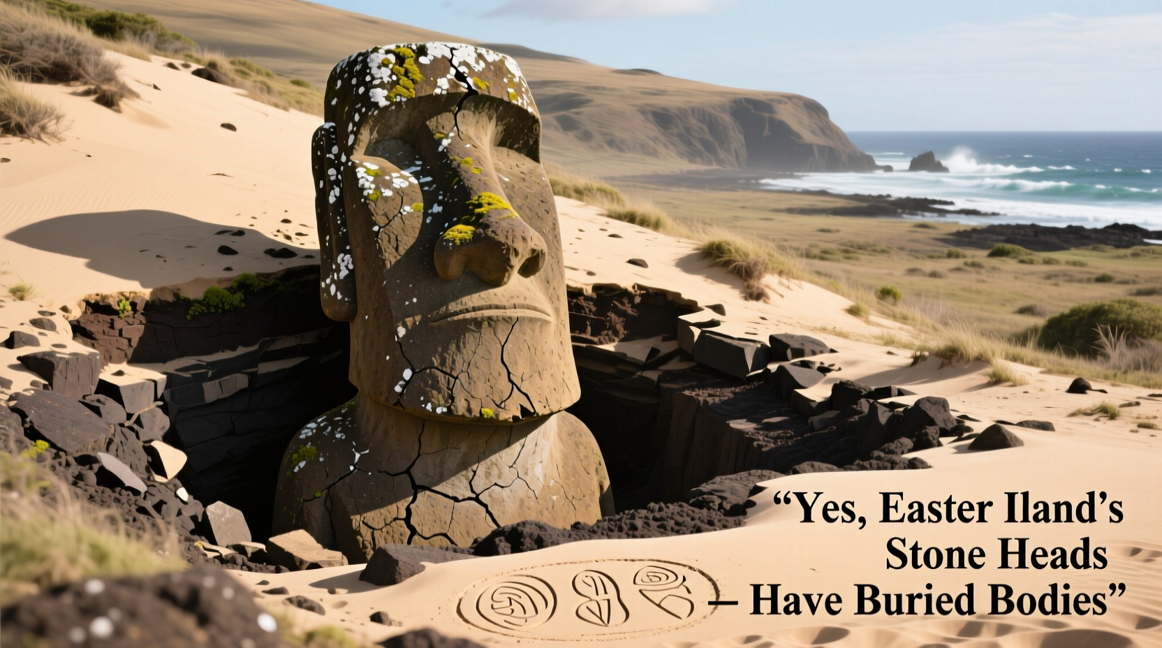 Yes, Easter Island's Stone Heads Have Buried Bodies