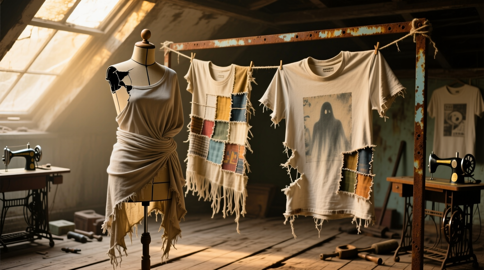 what can i do with t shirts that are too worn out to dona