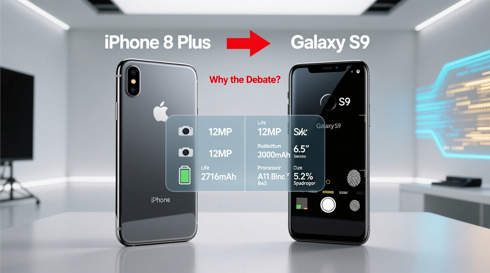 iphone 8 plus vs galaxy s9 why are people still debating this