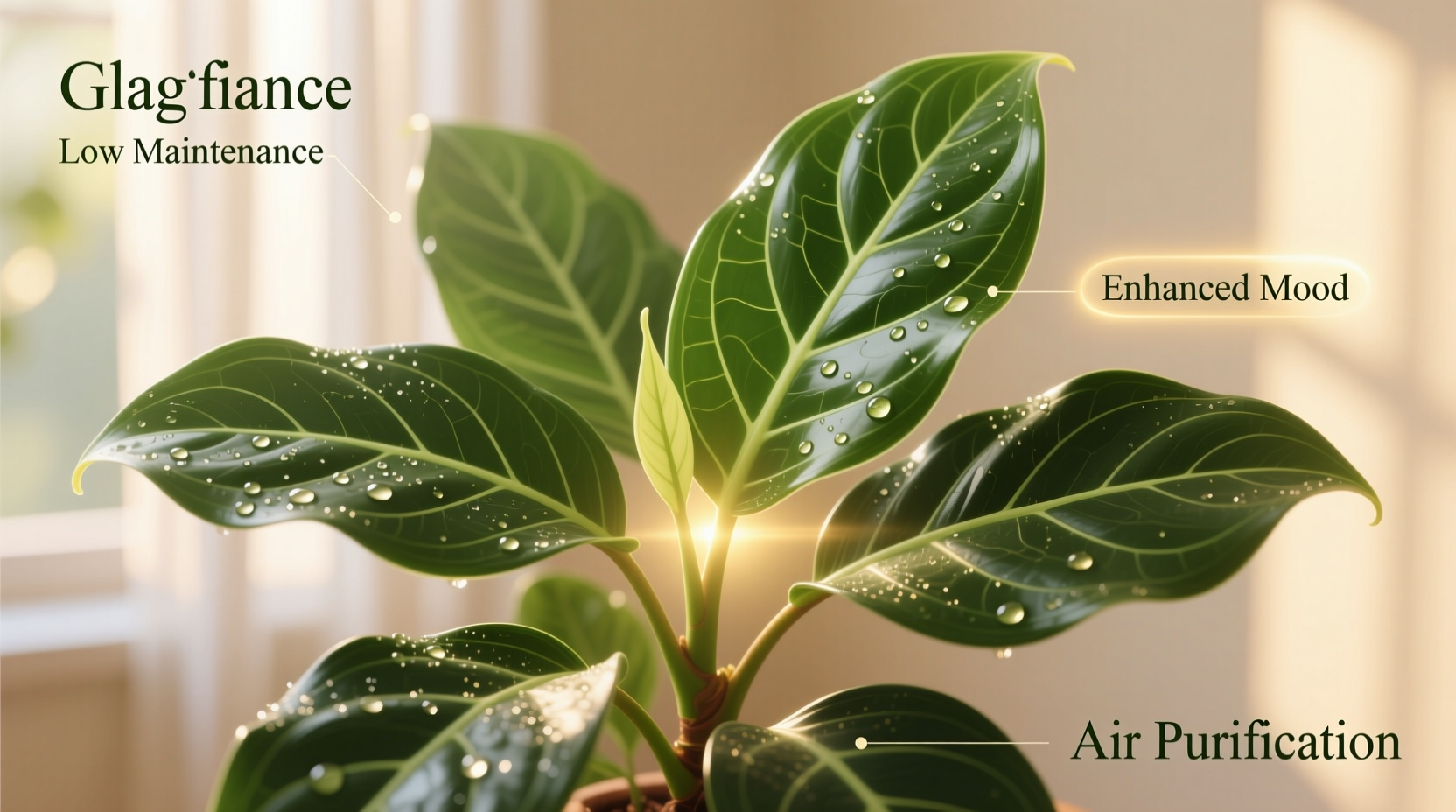 Benefits of Aglaonema: Air Purification, Low-Maintenance Growth & Well-Being
