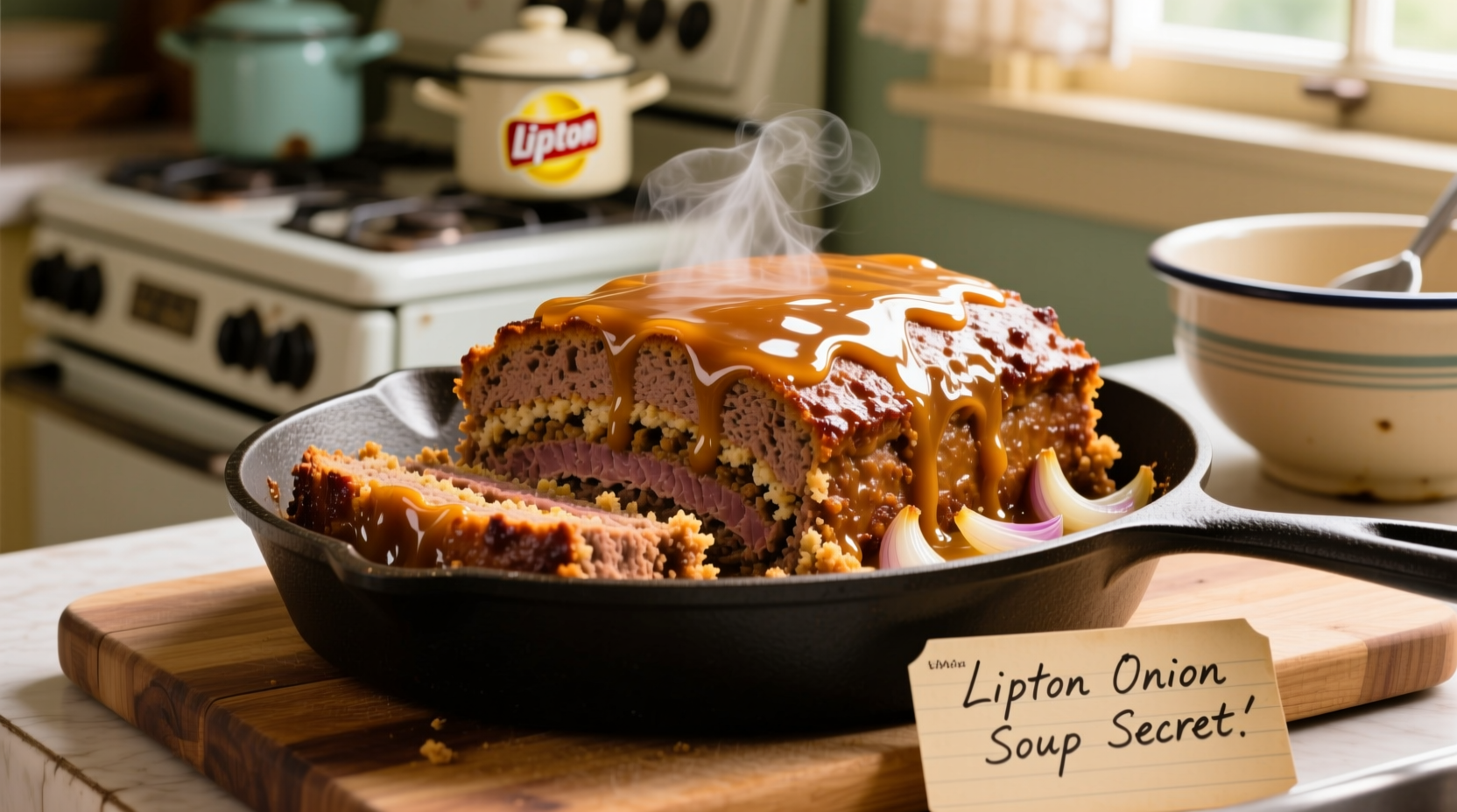 meatloaf recipe using lipton onion soup
