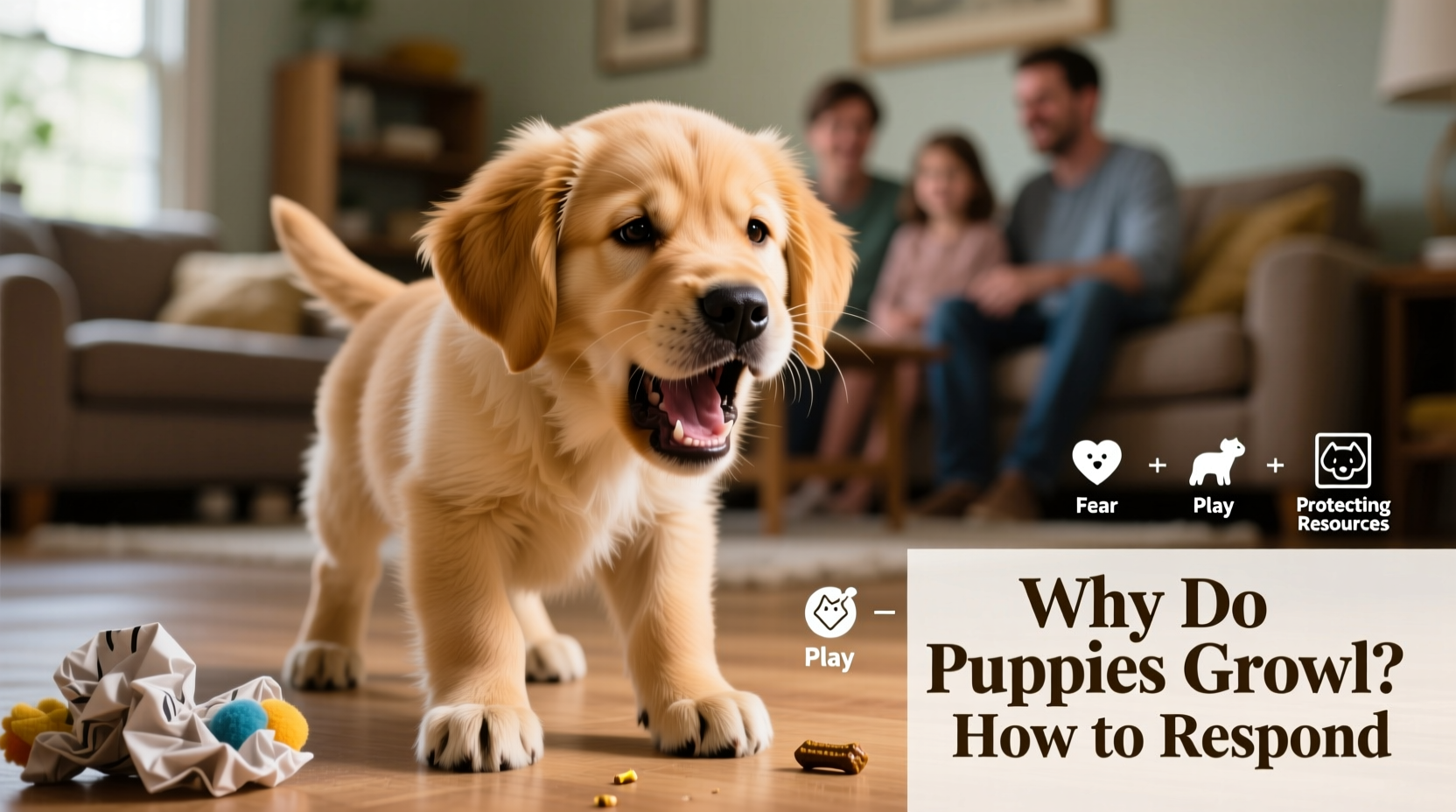 puppy growling why it happens and how to handle it