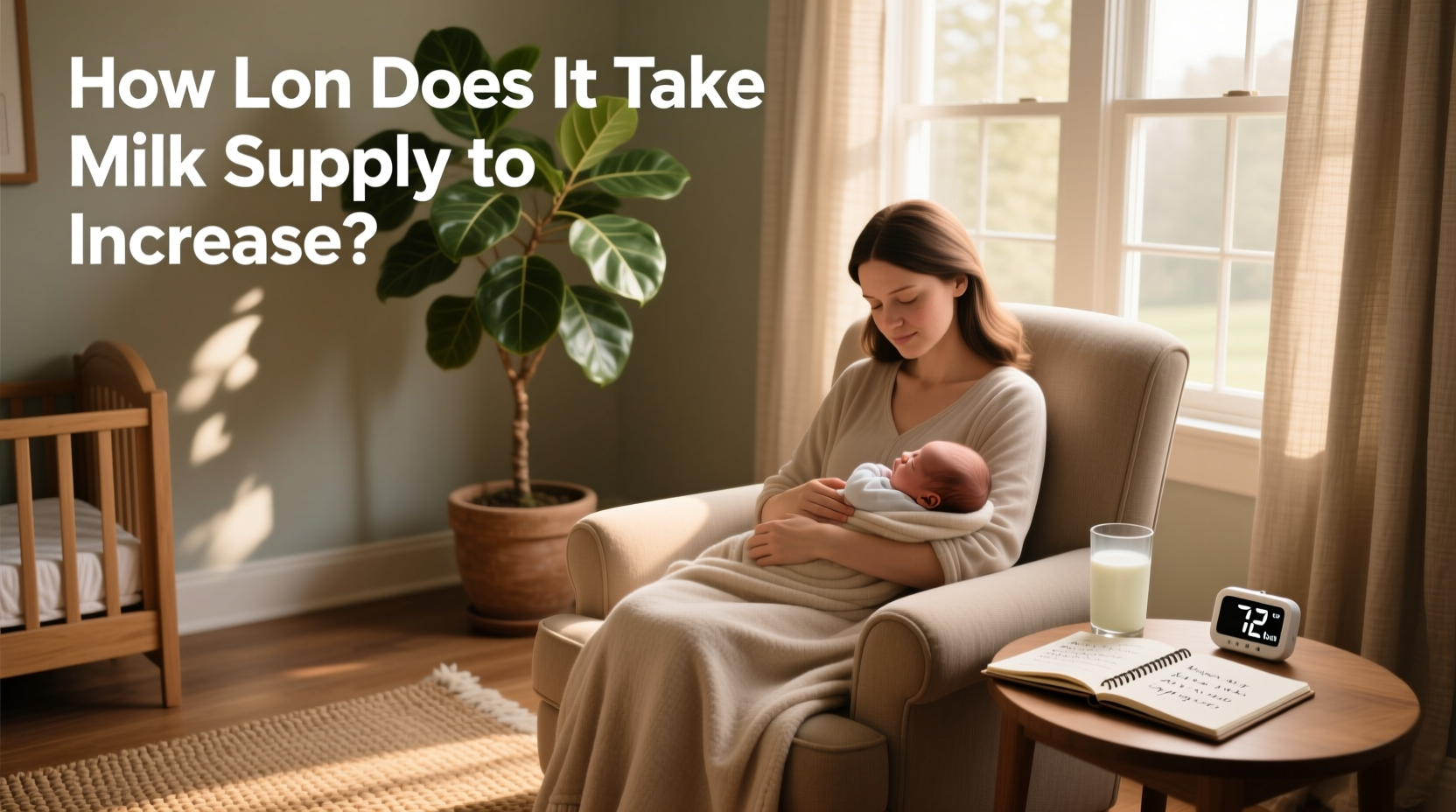 how long to increase milk supply