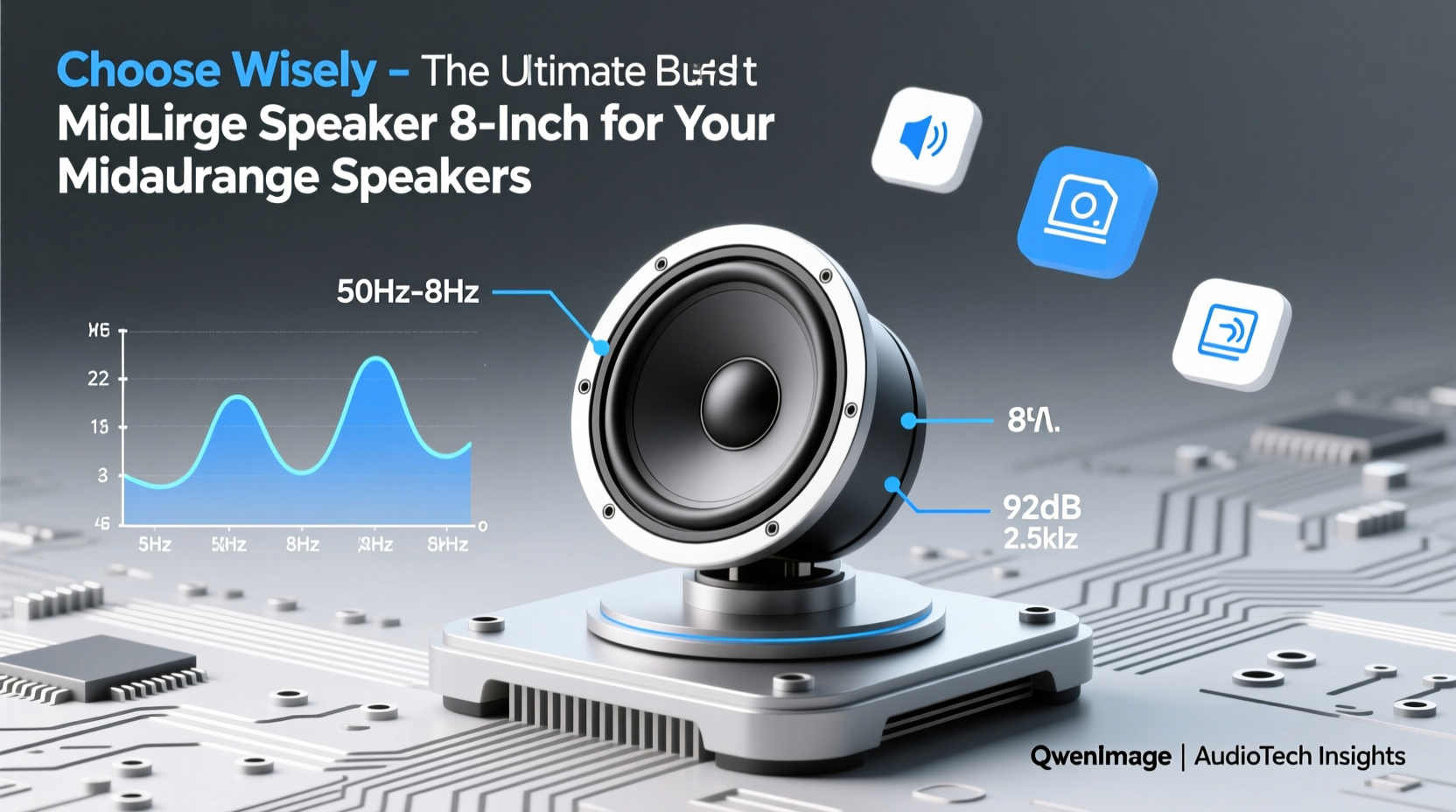 midrange speaker 8 inch